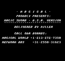 Image n° 3 - screenshots  : Magic Sword
